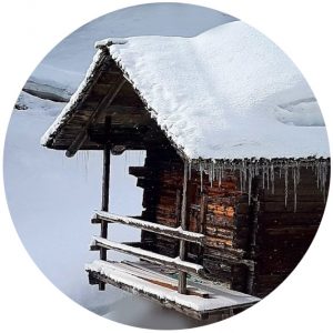 Lundi… Les greniers du beaufortain